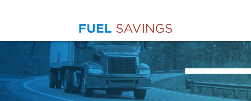 Truck Drivers experience fuel savings